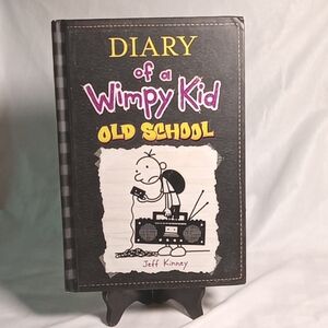 Diary of a Wimpy Kid "Old School" hard cover book